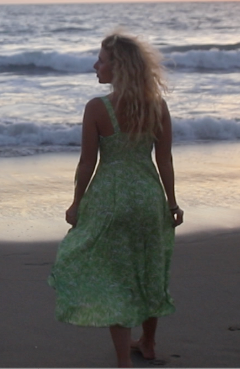 Invasive Bamboo Floral Dress
