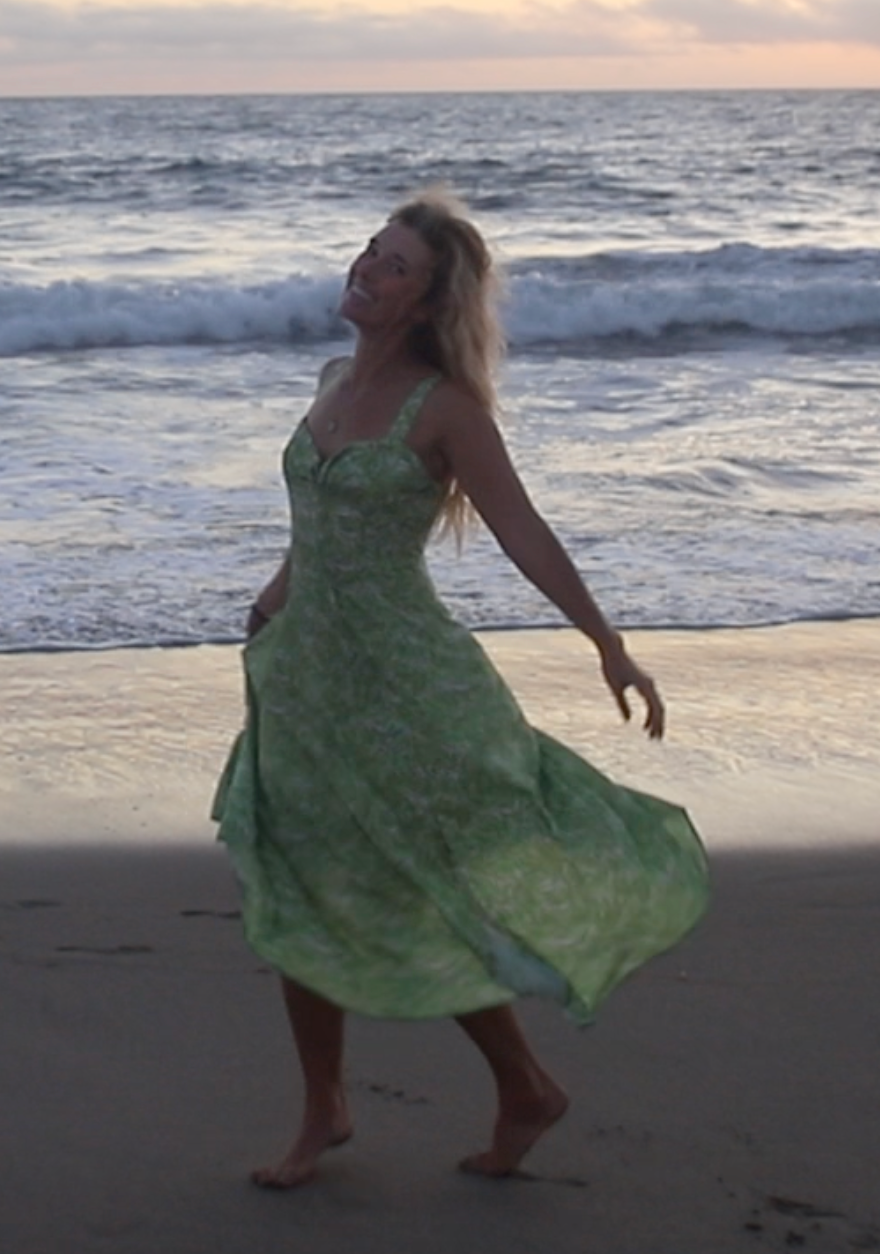 Invasive Bamboo Floral Dress